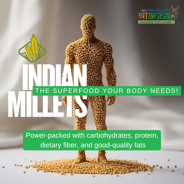 Brands_India's tweet photo. Ditch the ordinary and embrace the extraordinary! For a healthier life, make Indian millets part of your daily diet.
@DoC_GoI @AgriGoI @APEDADOC
#ShreeAnna #IncredibleNutriCereals #DepartmentOfCommerce #IBEF #BrandIndia #DiscoverIndia https://t.co/jwSZlXmUv4