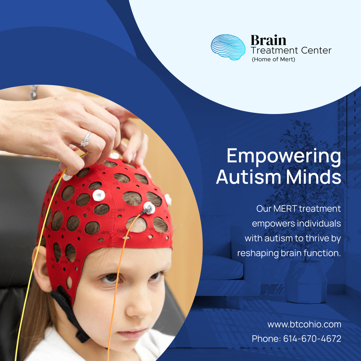 brain_tmc's tweet image. Empower lives with advanced MERT treatment for Autism Spectrum Disorder. Discover how reshaping brainwaves fosters hope and progress. Schedule your consultation today!
 
#MainevilleOH #NeurologicalClinic #AutismTherapy
