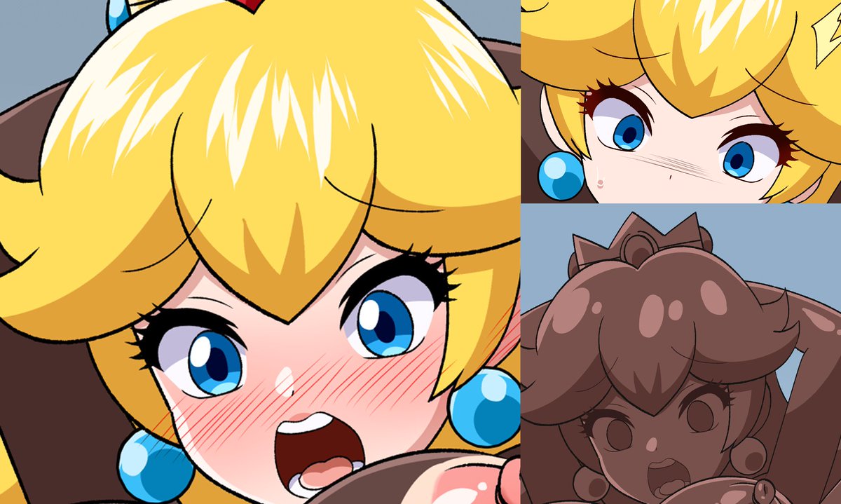 チョコで固められて展示されて撮影されちゃうピーチ🍑姫
を期間限定でファンボックスに投稿しました🍫　
2月18日までDLできますので、お好きな方がいらっしゃれば🫣