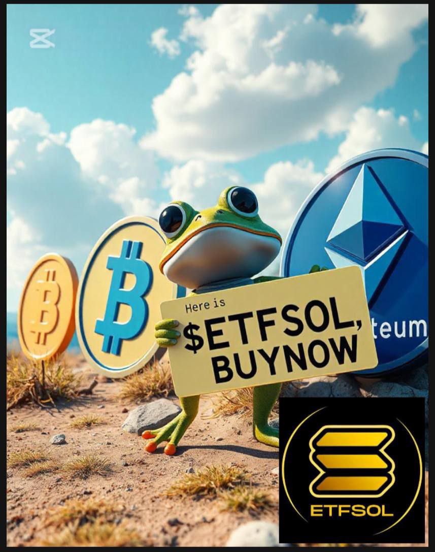 Elsaperla326791's tweet image. ✨ The energy around #ETFSOL is electric! Let’s keep shining bright and pushing for those gains! Together, we’re building something amazing! 💪💖 #CryptoVibes @NikolaBench  #etfsol x.com/etfsolanaoff#e…