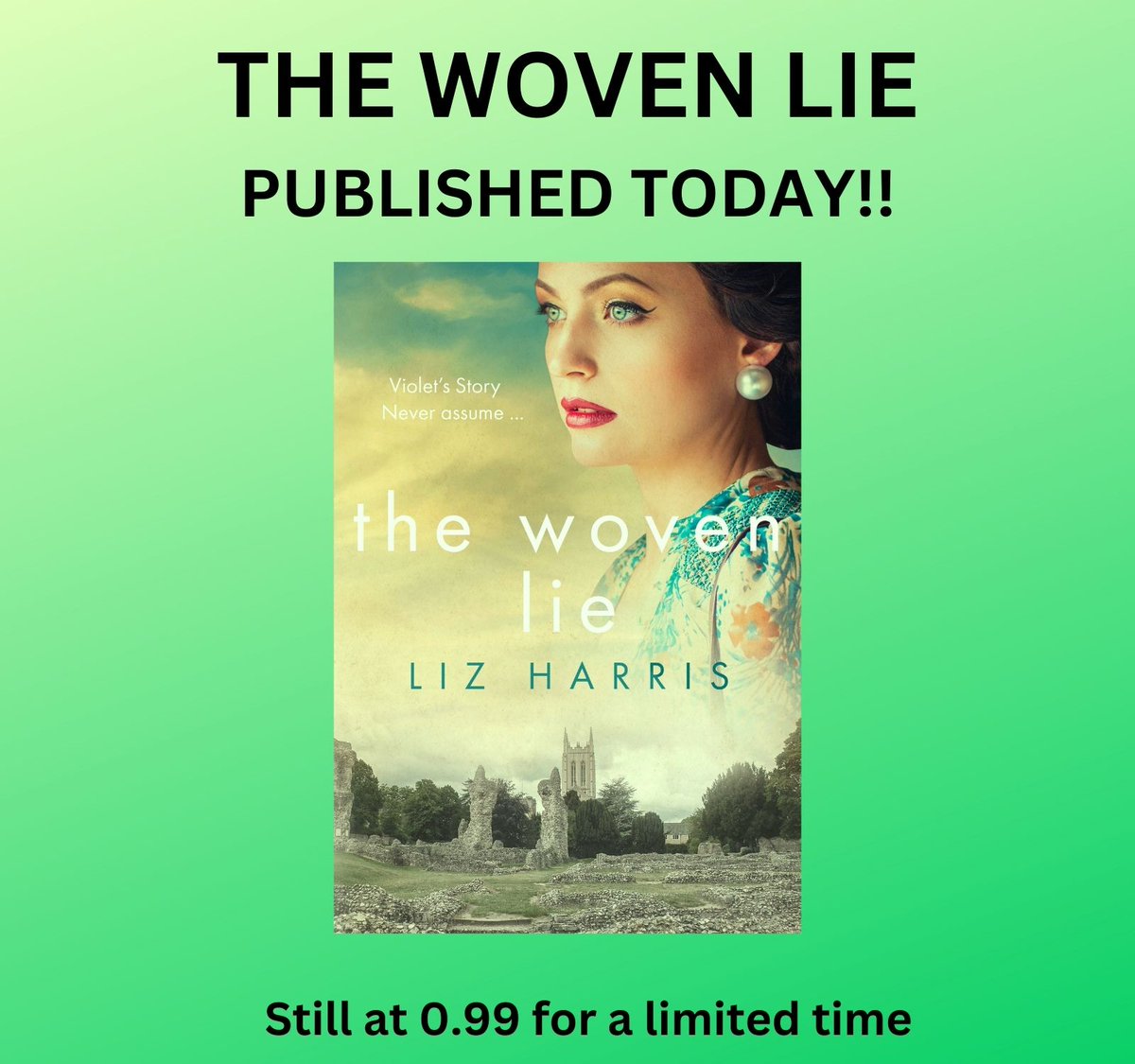 Yay!!! "Liz Harris masterfully weaves a tale set in post-war Suffolk, where ambition clashes with jealousy in the intimate setting of a village museum. Highly recommended." (Amazon review) mybook.to/TheWovenLie