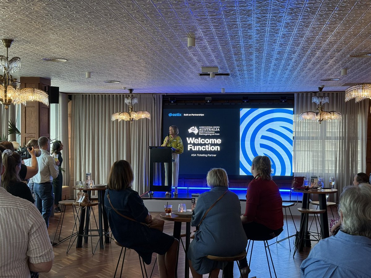 #agshowsaustralia Conference kicks off tonight! Looking forward to a great 4 days on the Gold Coast