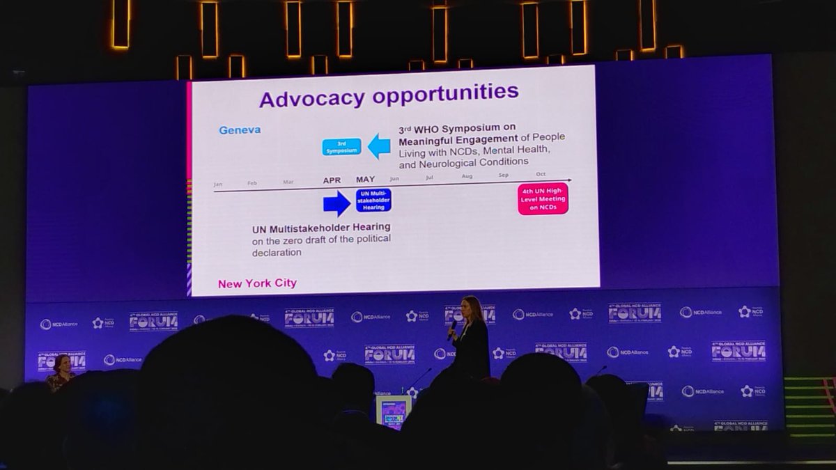 Civil Society advocacy on non communicable diseases (NCDs) at the #NCDAF2025 in the lead up to the High Level Meeting in September
