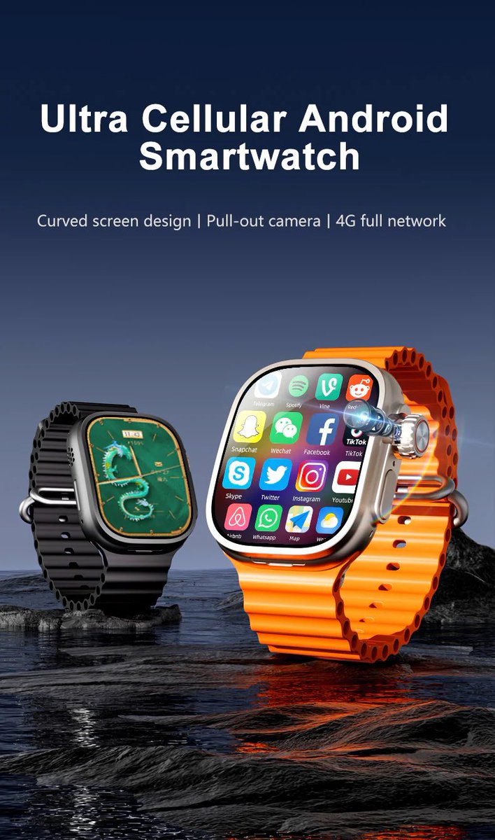AvesomeSuper's tweet photo. New S9 Ultra 3 5G Android SmartWatch 2025 with 32GB Memory🔥
Product link: https://t.co/D5EMIxMoYl
➖When ordering from the link there is an additional discount -5%👌#smartwatch #trend #style #sport #gym #fitness #tech #news #new #samsung #apple #watch #android #ultra #orange https://t.co/XQQmic2nf9