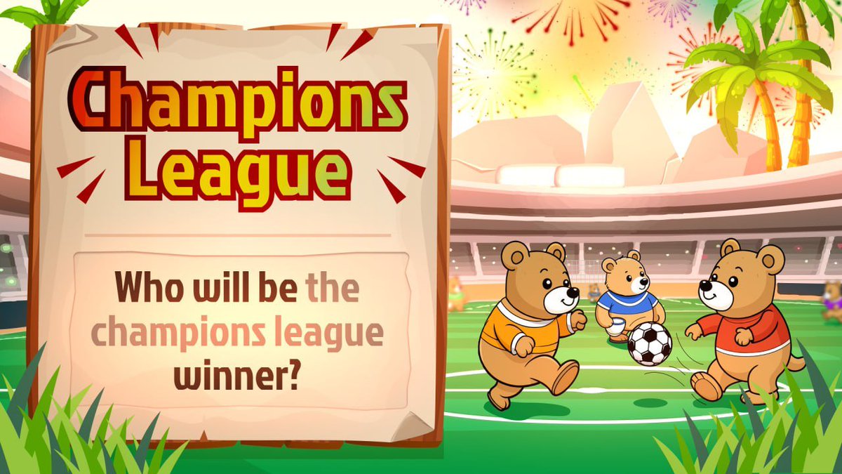 Which ⚽️ Team do you think they will be the next Champion League Winner 🏆?

Predict it today on Beardiction (beardiction.xyz/prediction/67a…) and get rewarded! 🍾

beardiction.xyz/prediction/67a…

#BERA #BERACHAIN #HONEY