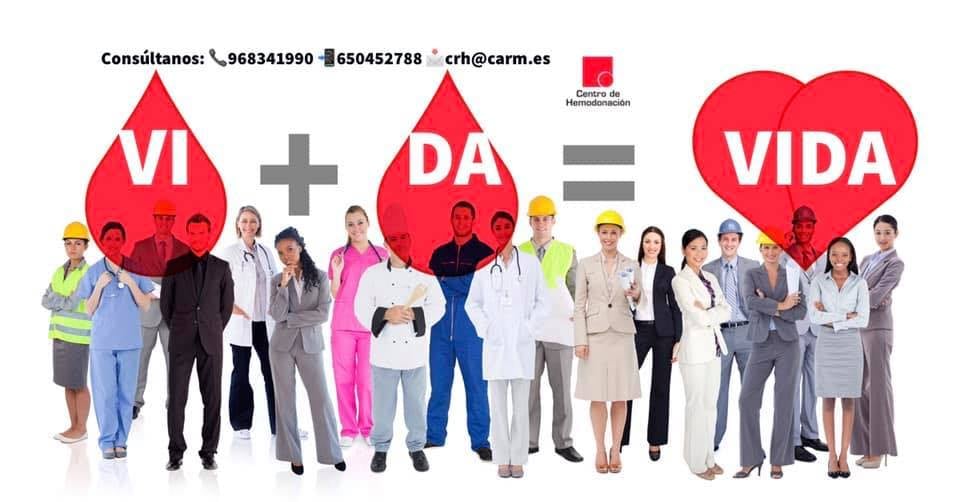 #BuenosDías y feliz jueves, planifícate y busca 20mn. solidarios, tu ayuda es necesaria para salvar vidas y tu tiempo es vida para muchos pacientes de la #RegiondeMurcia 

📍Te esperamos 
#Murcia Centro de Hemodonación de 8.30 a 20.30h
#Cartagena Ambulatorio Rosell de 8.30 a 14h