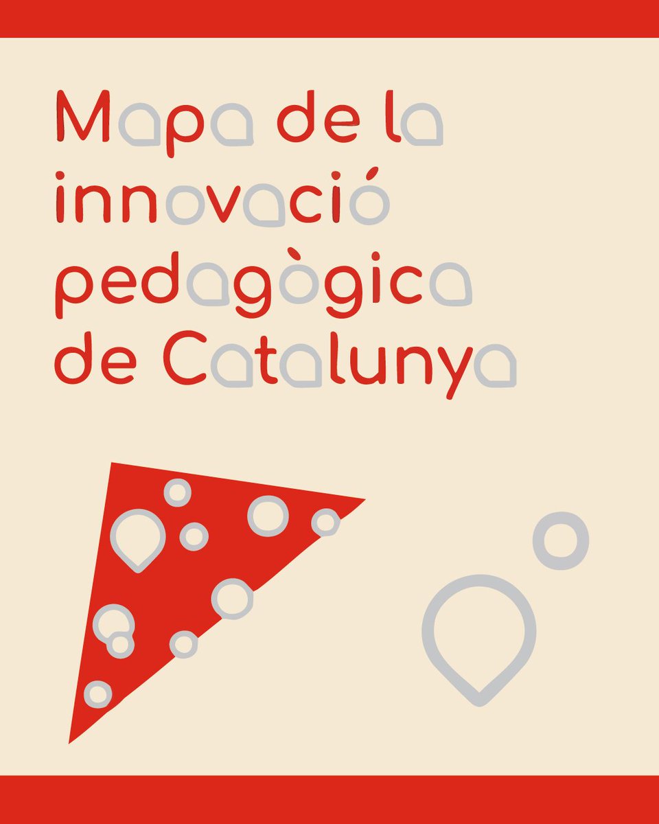 Ja està disponible l'actualització del mapa de la innovació pedagògica de Catalunya, una eina per conèixer i compartir projectes transformadors. Consulteu l'enllaç 👇

🔗 innovacio.xtec.gencat.cat

#AlsCentres