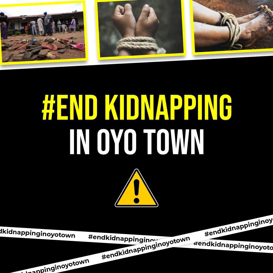 World_Big_Hs's tweet photo. Let’s end this kidnapping 
It’s getting too much. We are not safe our family is not safe. Please we need security attention asap. @seyimakinde2015 @oyostategovt @Oyoaffairs @PoliceNG @OfficialDSSNG #endoyostatekidnapping https://t.co/R7IfjoNfB0