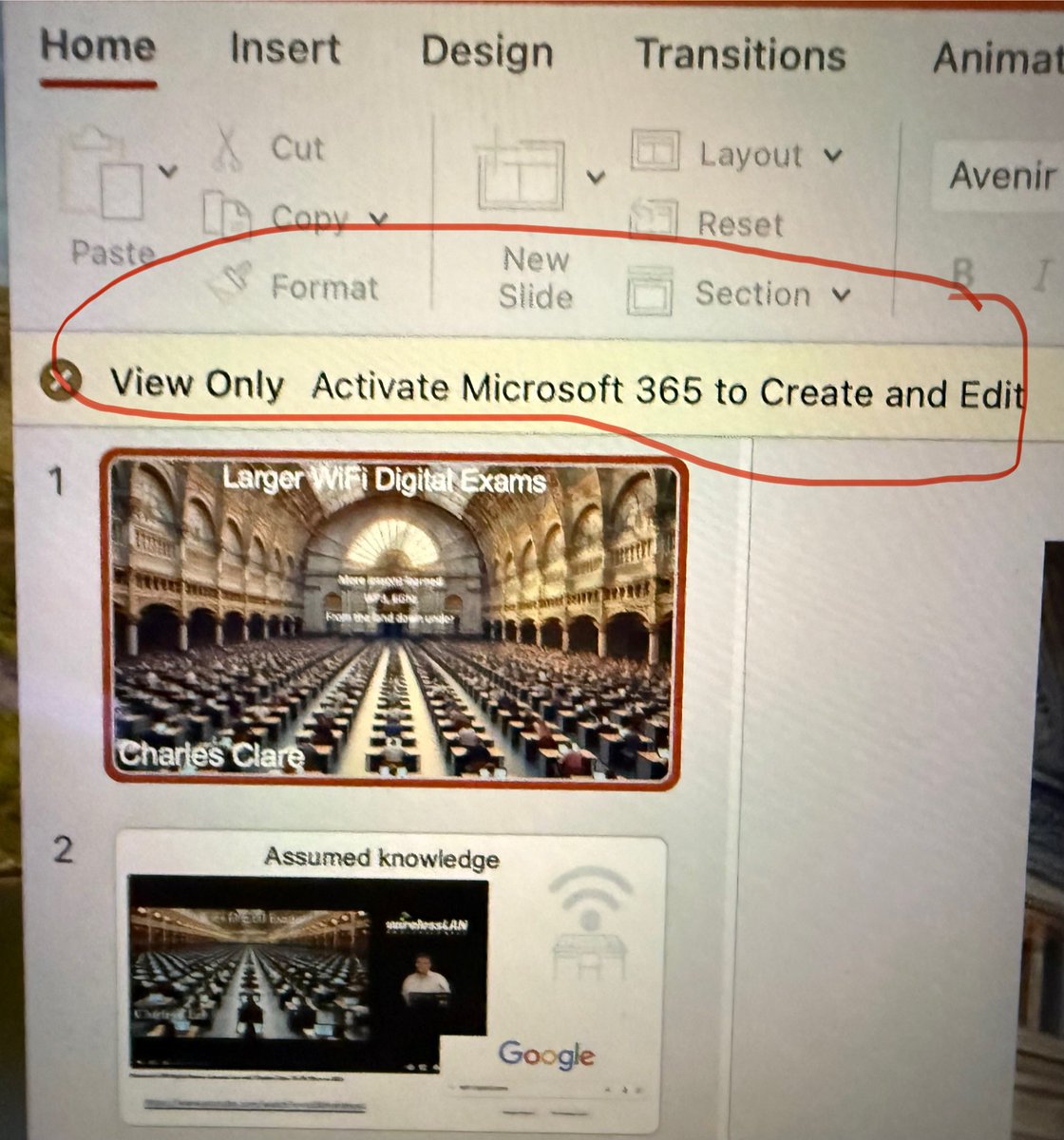Thanks Microsoft. I was at 40,000 feet with no internet for  8 hours and cannot edit.  ahhhhh.   Migrated to keynote !
