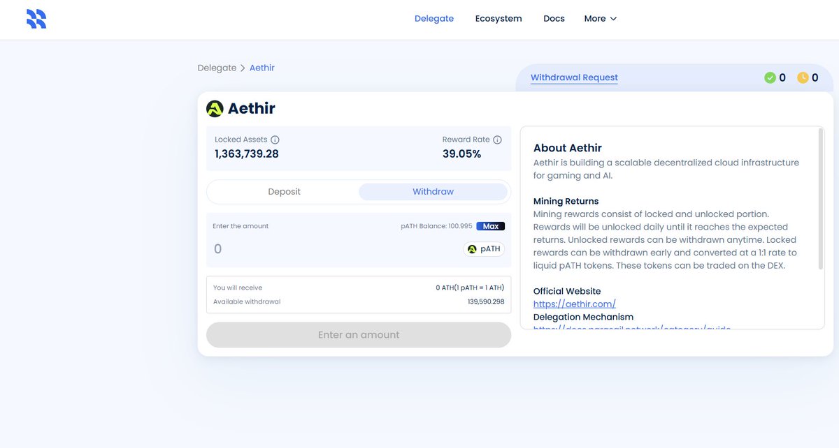 Chagan Reddio (@devendra_shah02) on Twitter photo Hello everyone, once again i found one of the best delegator to get reward percentage and also more ROI so stake now parasail.network/delegate/aethir
#staking #airdrop <a href="/parasailnetwork/">Parasail</a> #Parasail
<a href="/Yunasusr/">SCORNFLAKES🍿</a> <a href="/yurilopes1102/">YuRIPeaboy🇾🇪🔴</a> <a href="/norexqyu/">bebef</a> Hello everyone, once again i found one of the best delegator to get reward percentage and also more ROI so stake now parasail.network/delegate/aethir
#staking #airdrop <a href="/parasailnetwork/">Parasail</a> #Parasail
<a href="/Yunasusr/">SCORNFLAKES🍿</a> <a href="/yurilopes1102/">YuRIPeaboy🇾🇪🔴</a> <a href="/norexqyu/">bebef</a>