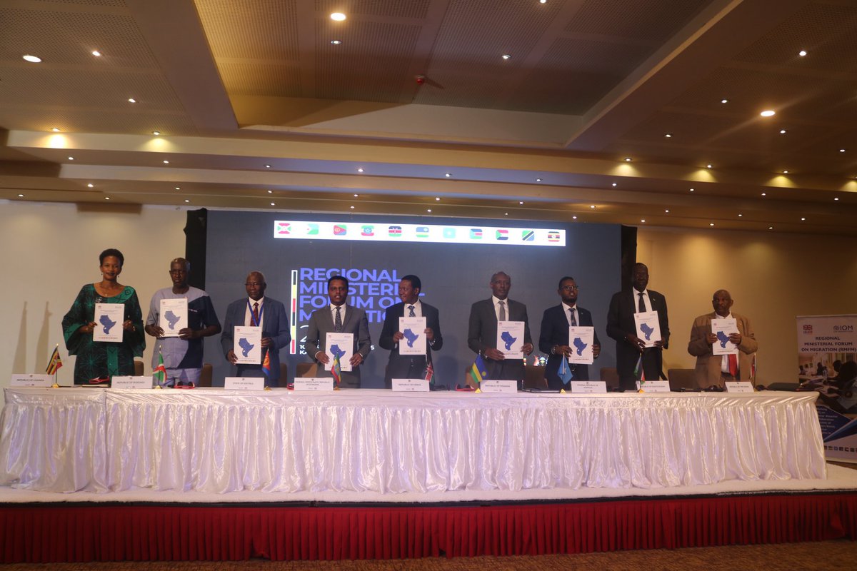 danielteress's tweet photo. Pleased to participate in the 6th Regional Ministerial Forum on Migration (RMFM) in Kampala, Uganda. Engaged in high-level discussions on harmonizing labor migration policies across East &amp; Horn of Africa to ensure safe, regular, and dignified migration. https://t.co/Fsaiv4Z89C