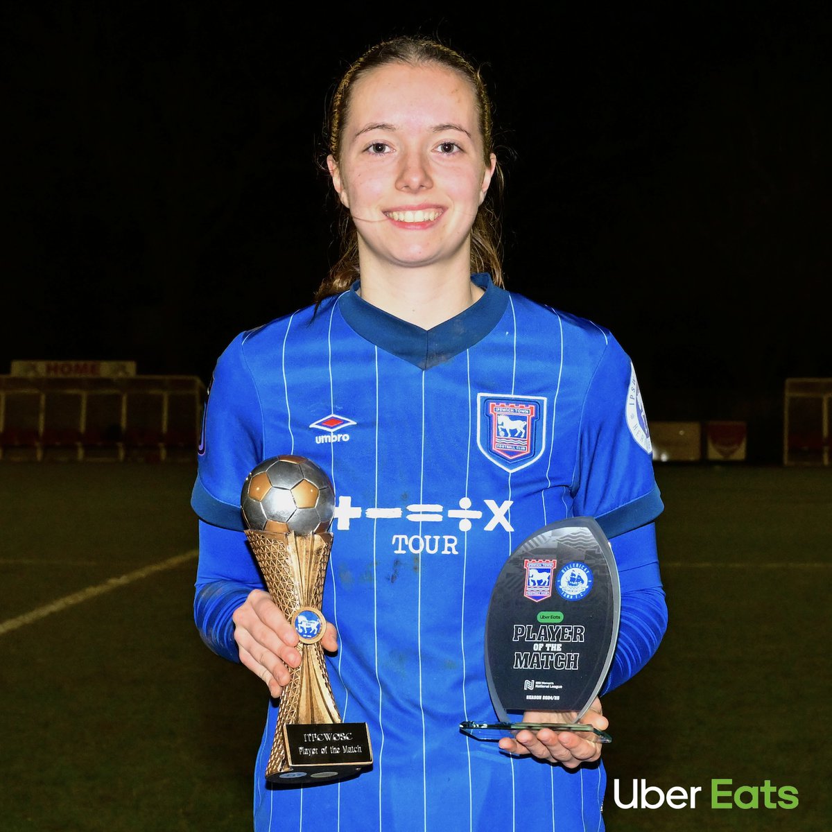 Ipswich Town FC Women (@itfcwomen) on Twitter photo A brilliant performance from Lucy O'Brien to win the <a href="/ubereats_uk/">Uber Eats UK</a> Player of the Match last night. 🏆👏 A brilliant performance from Lucy O'Brien to win the <a href="/ubereats_uk/">Uber Eats UK</a> Player of the Match last night. 🏆👏
