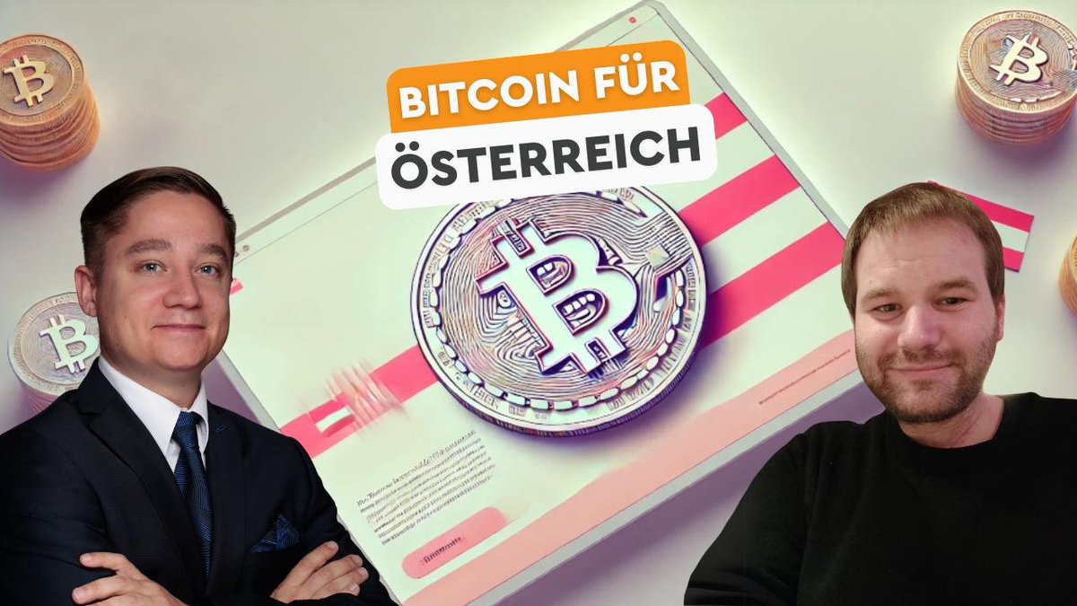 Coinfinity ⚡️ (@coinfinity) on Twitter photo Bitcoin Volksbegehren Österreich - Interview mit <a href="/CJ_Friedl/">Christian Friedl</a> und Alex 🗳️
In diesem Interview erklären die beiden Initiatoren ihre Vision einer Bitcoin-Reserve für Österreich und wie du das Volksbegehren unterstützen kannst.
Jetzt den ganzen Blog lesen und 🇦🇹 unterstützen! 👇🏼 Bitcoin Volksbegehren Österreich - Interview mit <a href="/CJ_Friedl/">Christian Friedl</a> und Alex 🗳️
In diesem Interview erklären die beiden Initiatoren ihre Vision einer Bitcoin-Reserve für Österreich und wie du das Volksbegehren unterstützen kannst.
Jetzt den ganzen Blog lesen und 🇦🇹 unterstützen! 👇🏼