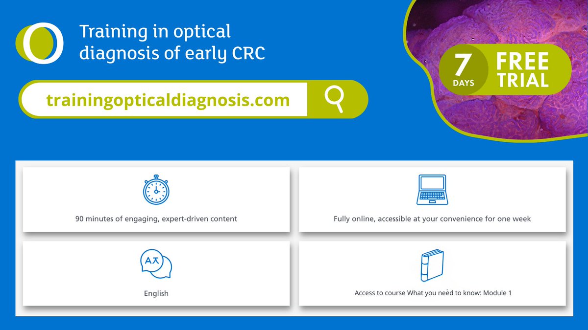 TOD early CRC (@todearlycrc) on Twitter photo Try <a href="/todearlycrc/">TOD early CRC</a> for FREE!
🔬 Start mastering optical diagnosis—for free!
Get access to:
✔ Module 1 of our training.
✔ 90 minutes of expert-led content.
✔ 1-week flexibility.
📥 Sign up for your free trial today: utm.guru/uh4ew
#FreeTrial #OpticalDiagnosis Try <a href="/todearlycrc/">TOD early CRC</a> for FREE!
🔬 Start mastering optical diagnosis—for free!
Get access to:
✔ Module 1 of our training.
✔ 90 minutes of expert-led content.
✔ 1-week flexibility.
📥 Sign up for your free trial today: utm.guru/uh4ew
#FreeTrial #OpticalDiagnosis