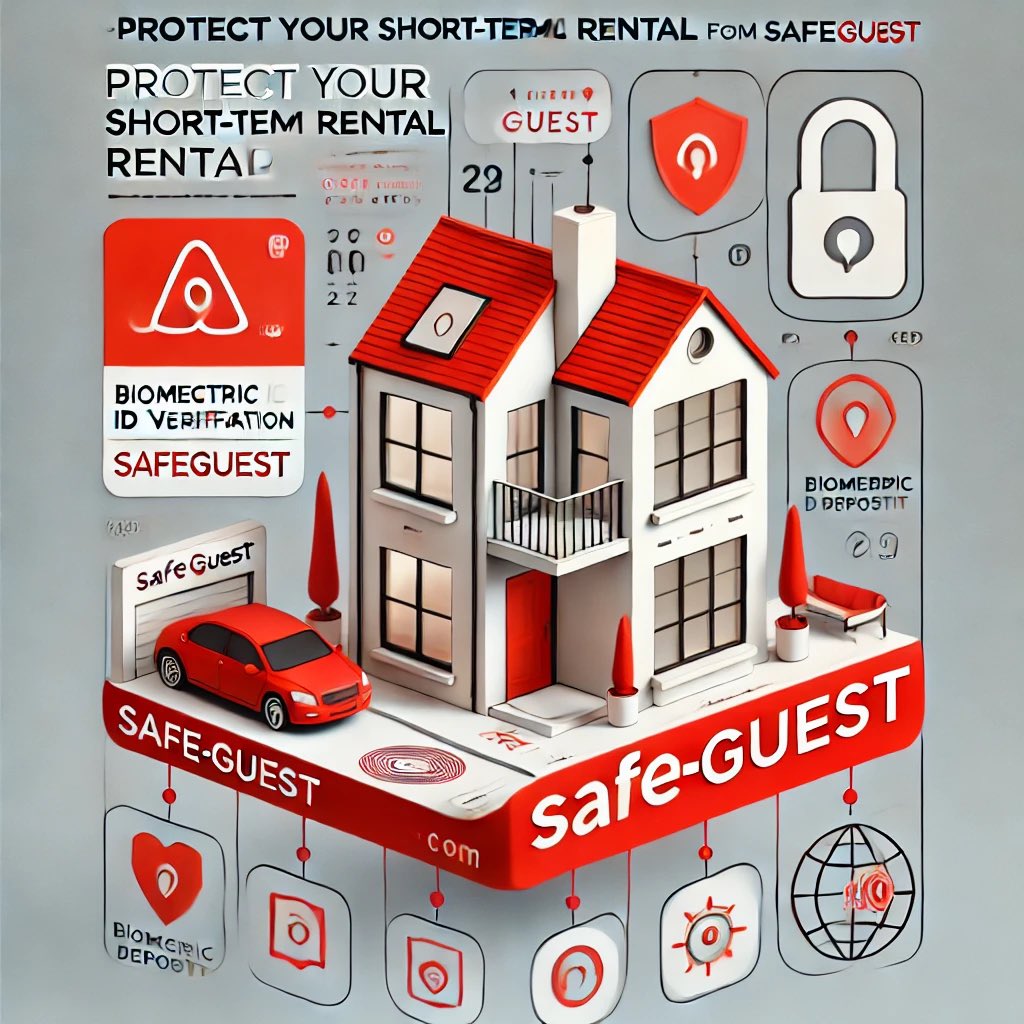 🚪 Protect Your Short-Term Rental from Damage &amp; Disputes! 🏡

Running a short-let or Airbnb? You know how unpredictable guests can be! Avoid costly damages and stressful disputes with SafeGuest—the easiest way to secure your property.
🔗 safe-guest.com
#SafeGuest #Airbnb
