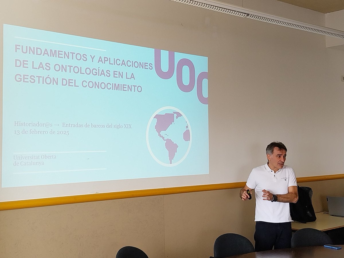 Taller de formación de PortADa sobre ontologías en la gestión de conocimientos con el Prof <a href="/josepprieto/">Josep Prieto</a> <a href="/HorizonEU/">Horizon Europe 🇪🇺</a> <a href="/ContemporaniaUB/">Secció d'Història Contemporània i Món Actual (UB)</a>