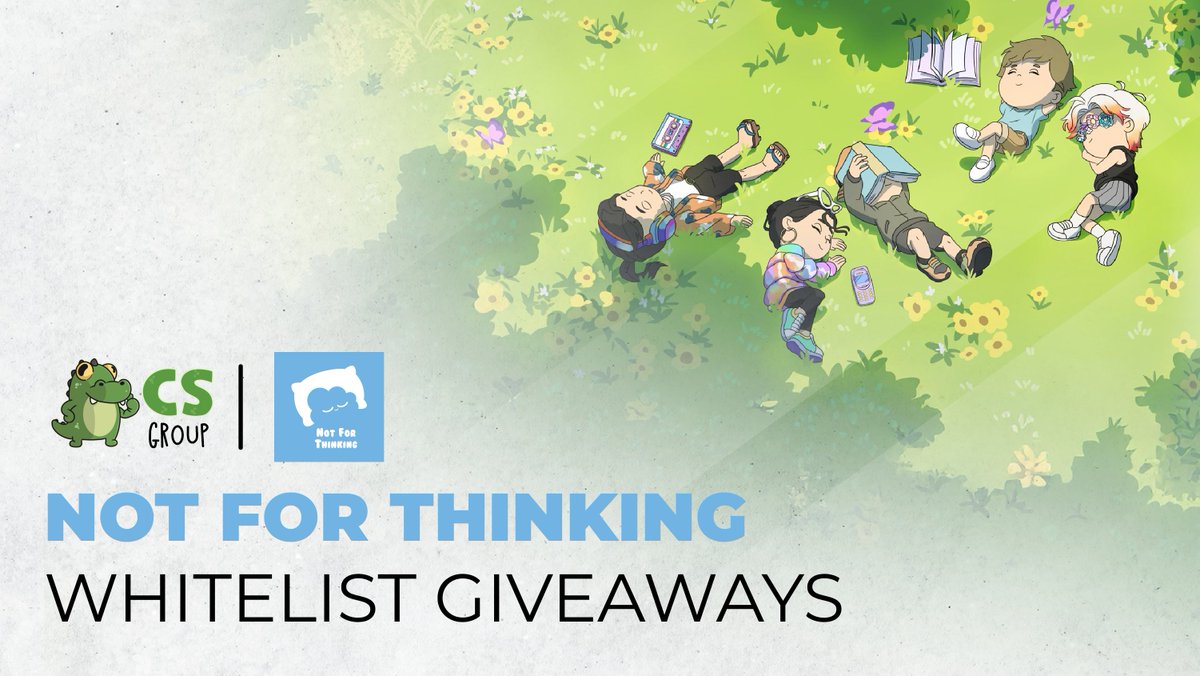CS Airdrop/Gems Hunter (@airdrop_csgroup) on Twitter photo ๐CS Group x Not For Thinking Whitelist Giveaways: 7 GTD + 7 FCFS
โก๏ธThรดng tin:
- Supply: 5000
- Price: TBA
- Date: Q1 2025
- Chain: Viction
โก๏ธCรกch thแปฉc tham gia:
1. Follow <a href="/NotForThinking/">๐ฉโด๐ โฑโด๐ ๐ฏ๐ฝ๐พ๐๐๐พ๐โ ๐ญ</a>, @ostrostudio, <a href="/Avalookstudio/">Avalook</a>, & <a href="/Airdrop_CSGroup/">CS Community</a>
2. Like&RT bร i viแบฟt nร y
vร ๐CS Group x Not For Thinking Whitelist Giveaways: 7 GTD + 7 FCFS
โก๏ธThรดng tin:
- Supply: 5000
- Price: TBA
- Date: Q1 2025
- Chain: Viction
โก๏ธCรกch thแปฉc tham gia:
1. Follow <a href="/NotForThinking/">๐ฉโด๐ โฑโด๐ ๐ฏ๐ฝ๐พ๐๐๐พ๐โ ๐ญ</a>, @ostrostudio, <a href="/Avalookstudio/">Avalook</a>, & <a href="/Airdrop_CSGroup/">CS Community</a>
2. Like&RT bร i viแบฟt nร y
vร