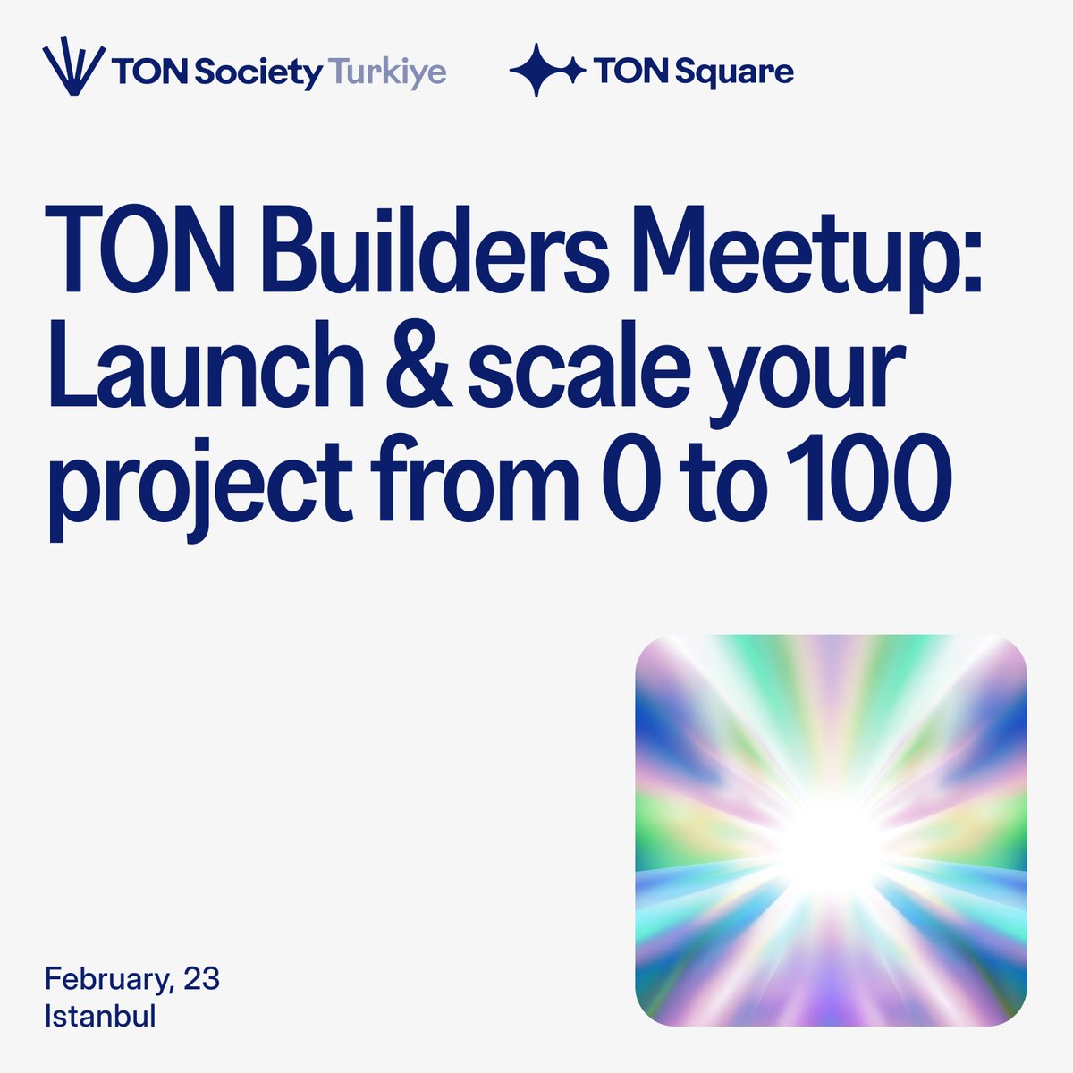 TON Society Türkiye (@tonturkey) on Twitter photo TON üzerinde proje geliştirmeye hazır mısınız?
💎 <a href="/TONTurkey/">TON Society Türkiye</a> ve TON Square iş birliğiyle hayata geçirdiğimiz "TON Builders Meetup: Launch & Scale Your Project from 0 to 100" etkinliğimize davetlisiniz!
🪺 Fikirlere ve girişimlere destek olmak için oluşturulan TON NEST TON üzerinde proje geliştirmeye hazır mısınız?
💎 <a href="/TONTurkey/">TON Society Türkiye</a> ve TON Square iş birliğiyle hayata geçirdiğimiz "TON Builders Meetup: Launch & Scale Your Project from 0 to 100" etkinliğimize davetlisiniz!
🪺 Fikirlere ve girişimlere destek olmak için oluşturulan TON NEST