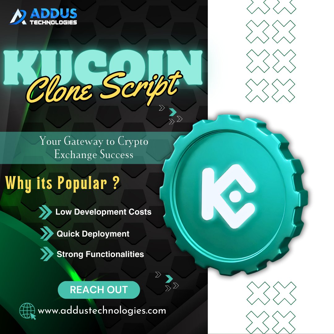 addustech's tweet image. Our #KucoinCloneScript is the ideal solution for #Entrepreneurs and company leaders looking to build a strong and feature-rich #TradingPlatform!

Explore More -addustechnologies.com/blog/kucoin-cl…

#CryptoExchange #Blockchain #CryptoSuccess #Cambodia #Laos #Slovenia #Lithuania #HongKong #USA