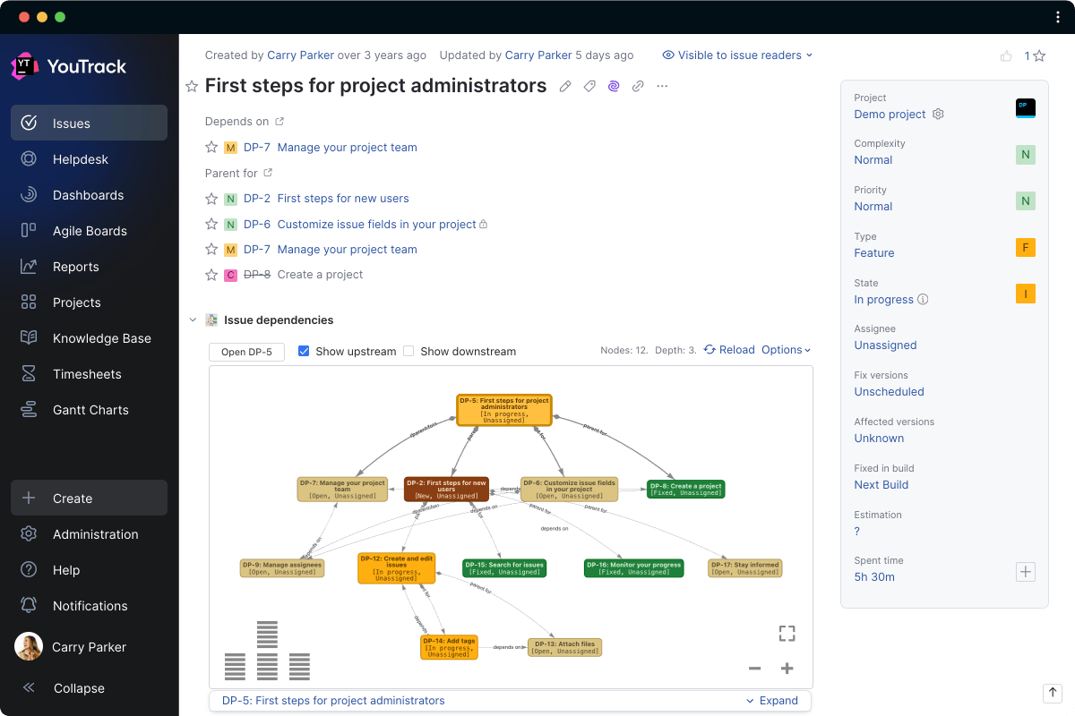 Visualize complex projects effortlessly with the new Issue Dependencies app. Create graphs for task hierarchies to get a helicopter view of your projects! Get it now: 👉 jb.gg/ytIDAx