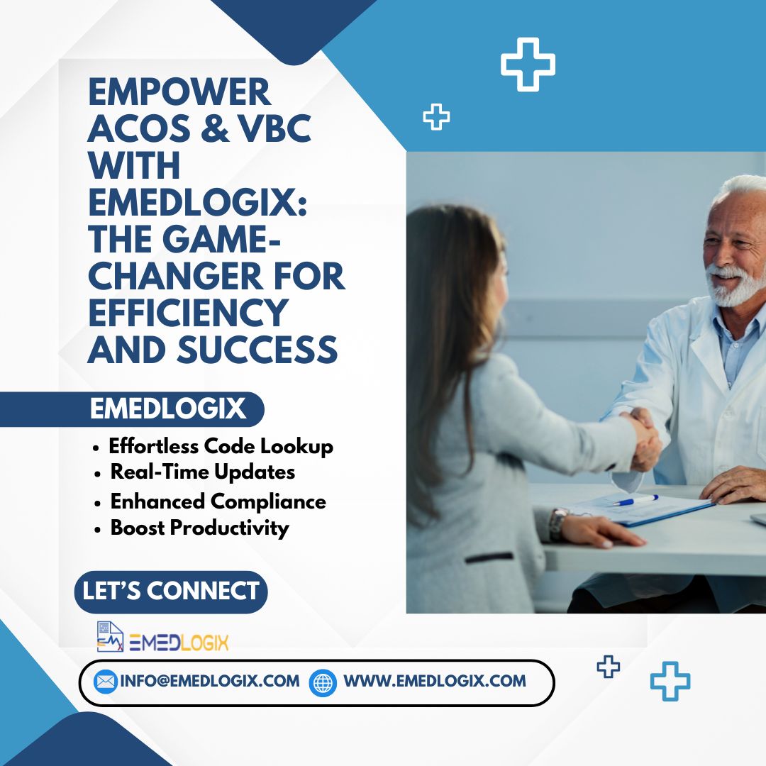 emedlogix's tweet image. Transform ACO &amp;amp; VBC success with Emedlogix's advanced ICD Search Tool. 
Simplify coding, boost compliance, and optimize outcomes for better care coordination and financial sustainability. Discover more today!  nlp.emedlogix.com/icd-search/#/r…  #ICDSearchTool #ACOSuccess