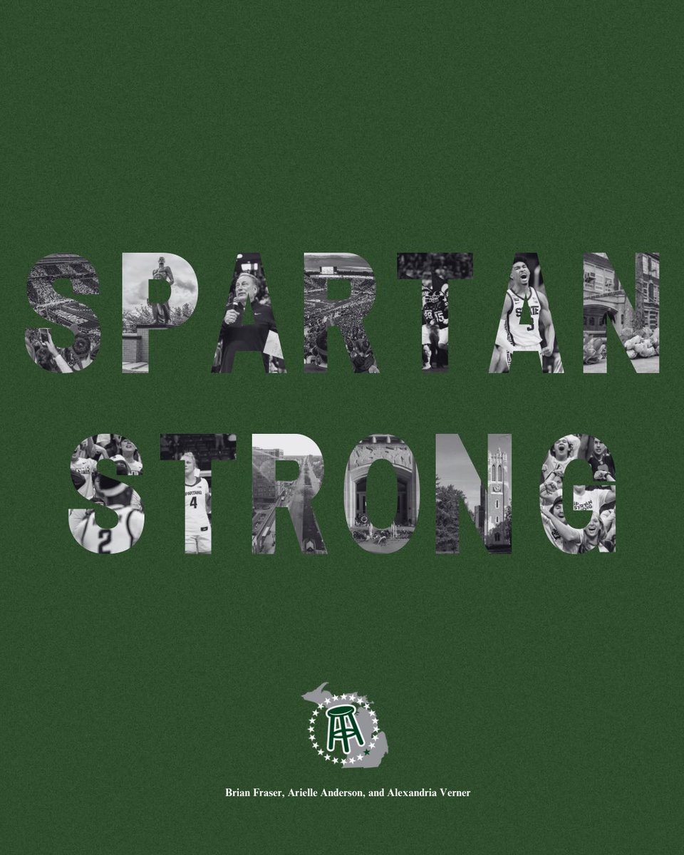 February 13th is a day that will forever remain in the hearts of Spartan Nation. Brian, Arielle, and Alexandria, your memories will live on. We won’t forget you. 

East Lansing, you are stronger than you think. 💚