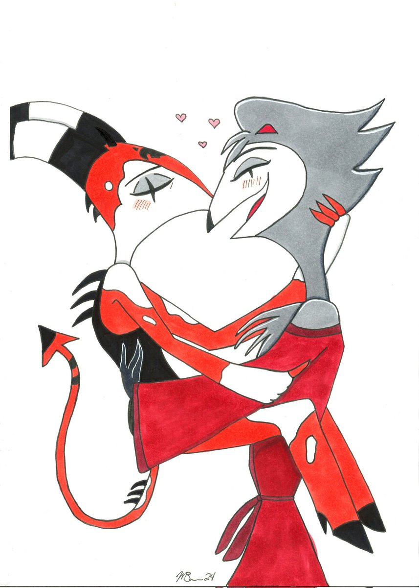 stolitz_37's tweet photo. Kiss Kiss!! Mwah! 🥰😘🔥
#helluvaboss #HelluvaBossFanart #stolitz #stolitzkiss #stolas #Blitzø #stolasxblitzo #stolitzsketch #stolitzlove https://t.co/snp7eB1aLT