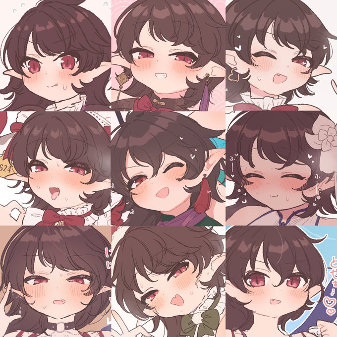 俺が描くぬぇちゃ、大体において人生楽しそうな顔をしていて良い 