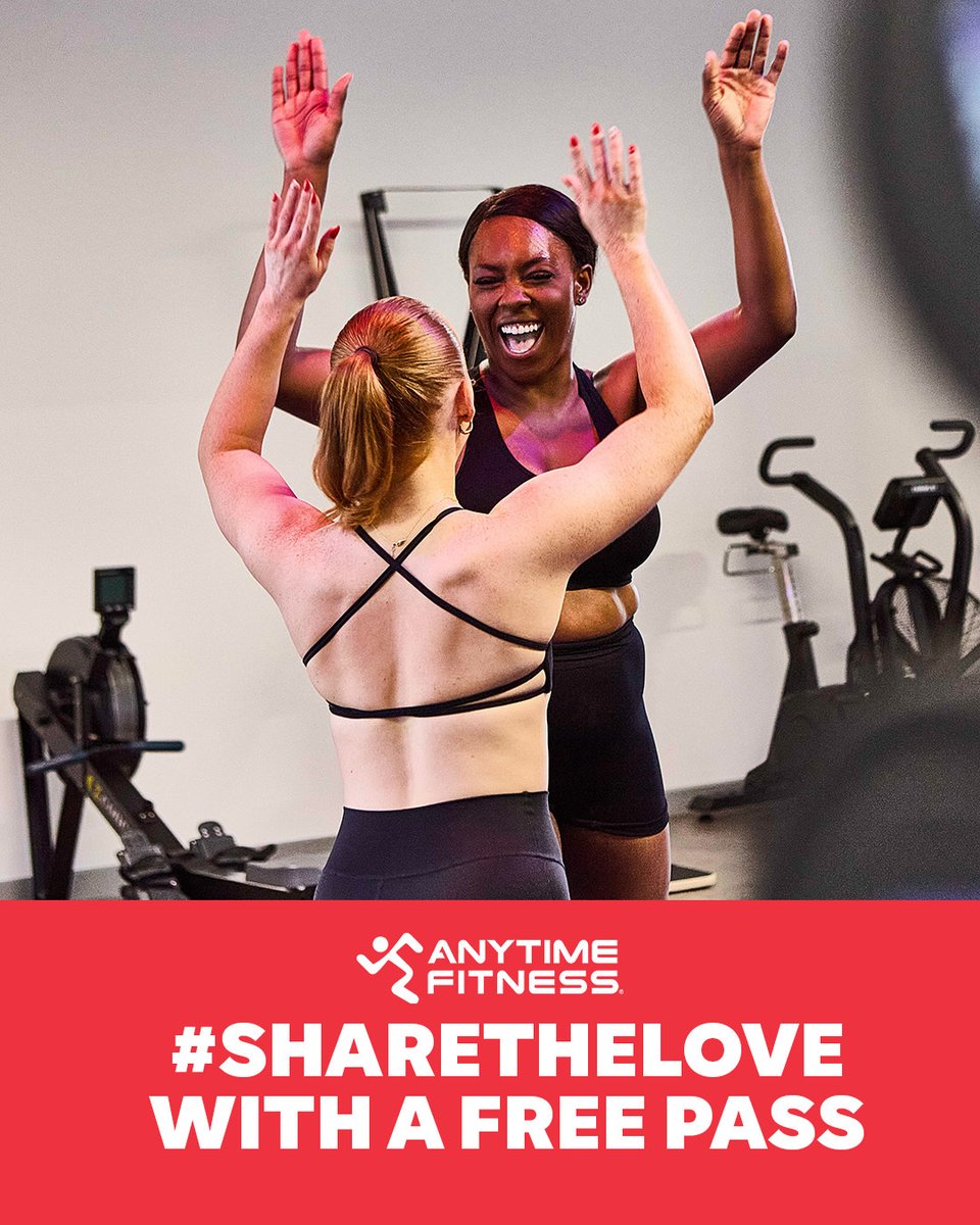 ATFWellington's tweet photo. Share the love this Galentines - Bring in a friend for a free trial, or book in that session today with your BFF!
#galentines #sharethelove #atfwelly Anytime Fitness UK https://t.co/zd0aYLqNJM