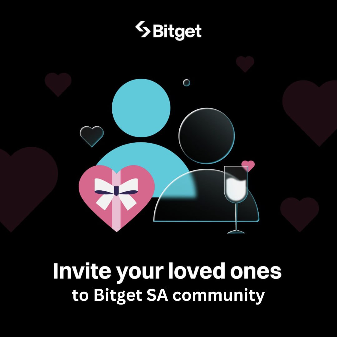 BitgetIndia's tweet image. 💖 Invite your loved ones to Bitget SA Telegram and spread the love

Join our Invite Challenge to win :
🎁 3 cool #Bitget Merchandise  
💰 100 USDT prize pool  

How to enter:  
1️⃣Follow, repost &amp;amp; tag 3 frens
2️⃣Join &amp;amp; start inviting with your unique invite link by using /myrefs:…