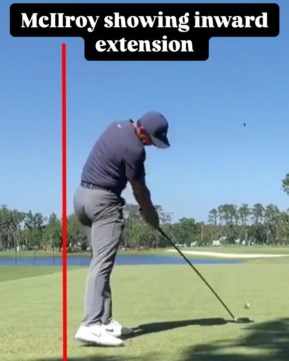 McLeanGolf's tweet image. Inward extension by Rory McIIroy. So did Jack Nicklaus. Many great players have inward extension. It’s definitely not a fundamental of top ball striking. But many teachers think it is. They would be wrong. #golffundamentals #golf #1golfschool @Smart2MoveAG @GOLF_com @GolfMonthly…