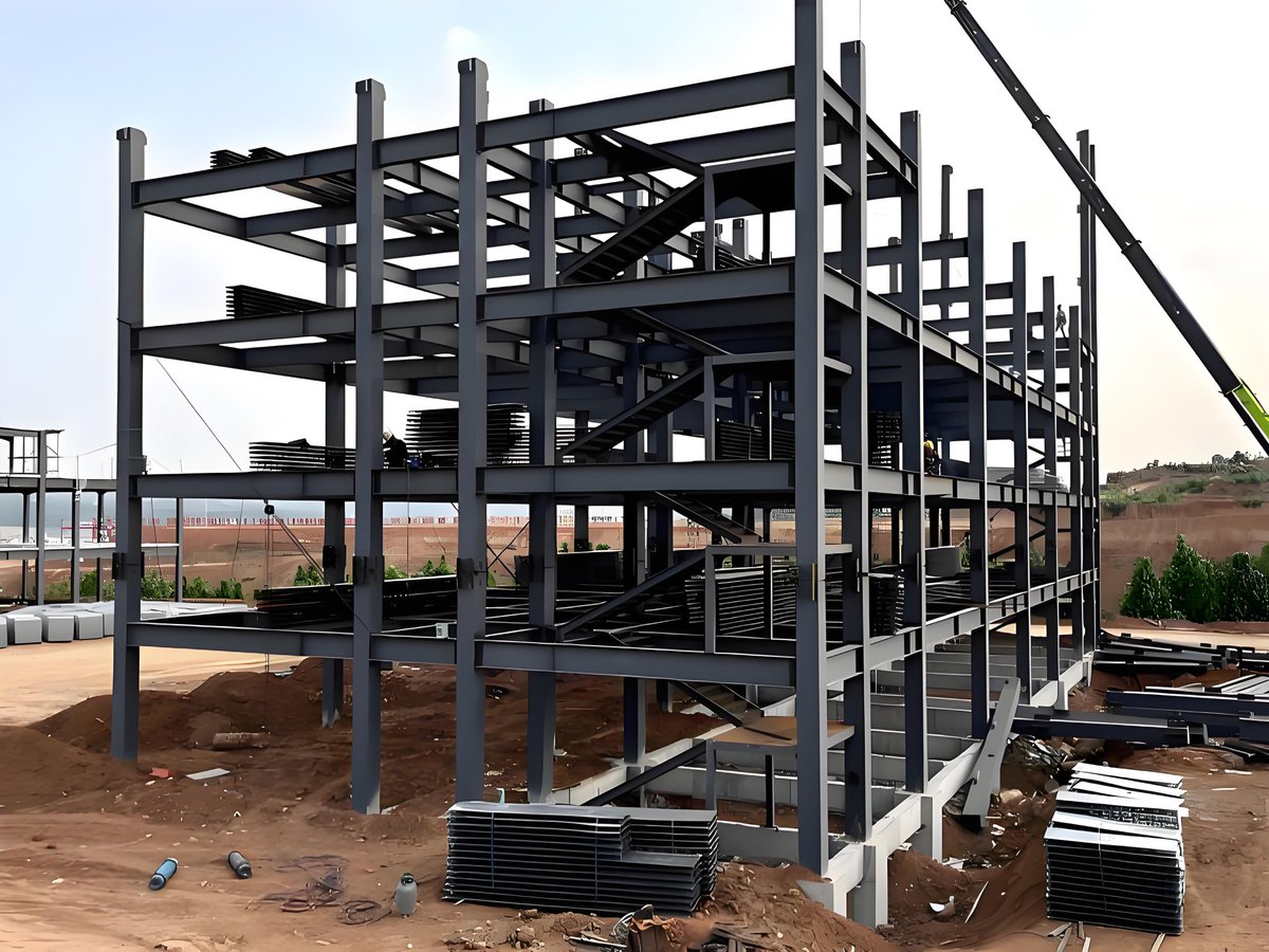 Structure_BY's tweet image. Steel structures built for strength and longevity, ensuring reliability in every project. Ideal for large-scale construction, industrial, and infrastructure needs. #SteelStructures #ConstructionExcellence #Durability #FYP