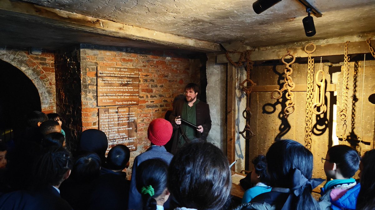 MrRandTindal's tweet photo. Year 5 had an unforgettable day at the National Justice Museum! They amazed us all by acting out a courtroom trial of a Victorian child caught stealing. A huge thank you to @JusticeMuseum for an engaging and educational experience! #ArkTindal @arktindal #LearningThroughHistory https://t.co/tLdv7X0gLq