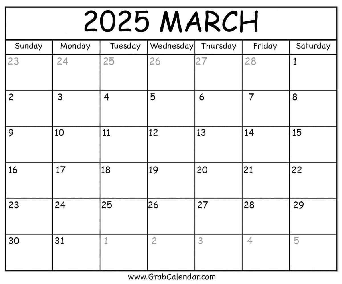 CalendarGrab's tweet photo. Ready to conquer March 2025? Grab Calendar offers FREE printable calendars in blank, standard, &amp; holiday versions—perfect for busy students! Plan your month &amp; stay organized 👉 https://t.co/5N6wwLz8qz #March2025 #StudentLife #Calendar https://t.co/FEyy8nShPe