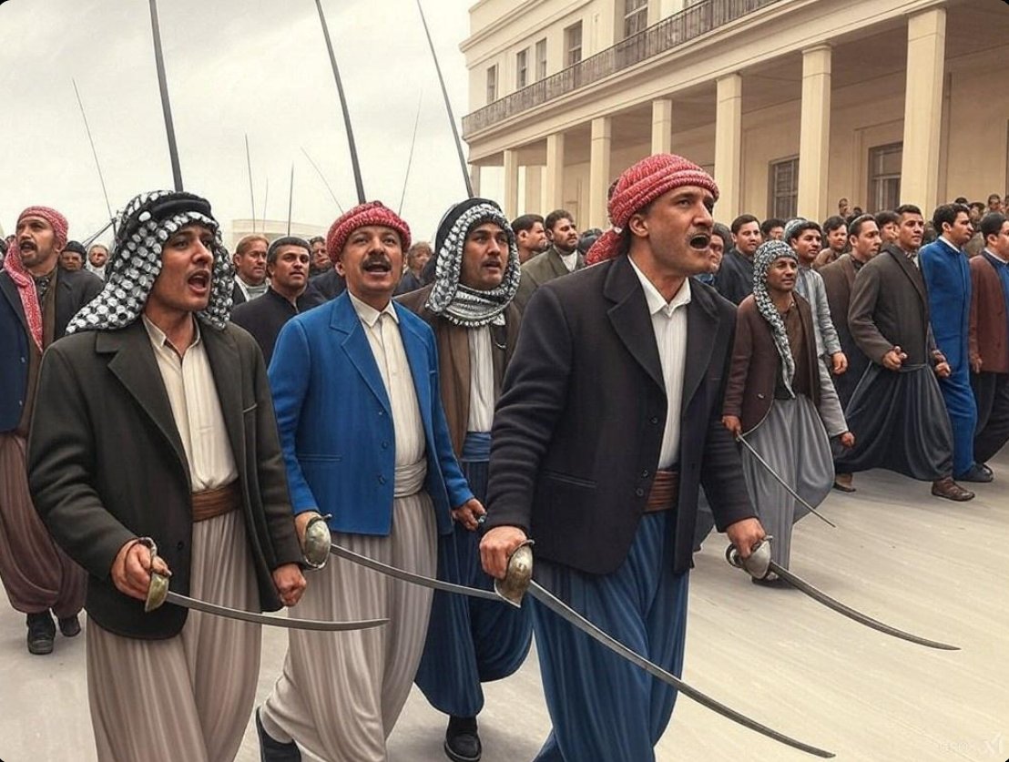 rencontrejfm's tweet photo. #Farhoud #imagesIA
Voici donc la reconstitution historique que j'ai pu faire, à partir de la scène de la photo publiée sur mon post précédent.
Le résultat est exceptionnel . Voir bien sûr la collection complète d'images. https://t.co/pAv3cAQgUP