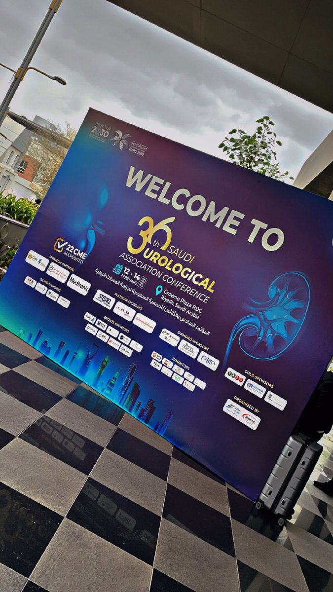 #SUAC2025
مؤتمر جراحة المسالك البولية - الرياض 
الشكر لجميع المشاركين والمنظمين على رأسهم الدكتور أحمد الزهراني <a href="/drzahrani/">Ahmed Alzahrani</a>