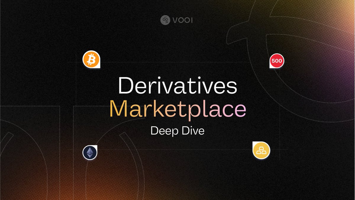 vooi_io's tweet photo. VOOI goes full Derivatives Marketplace, and here’s the presentation of the concept.

crypto, stocks, Forex, indices, new-age assets 📊
trade any derivative without worrying about bridge or gas.

learn more in our new article, crafted with @OverlayProtocol & @ostium 👇