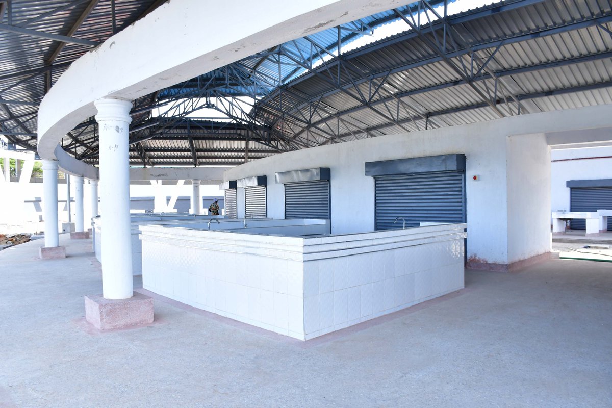 The Homa Bay Modern Fish Market, a flagship project under the Kenya Kwanza administration's Bottom-Up Economic Transformation Agenda (BETA), is making significant strides toward completion. 

Designed to revolutionize the fishing industry in the region, the project features