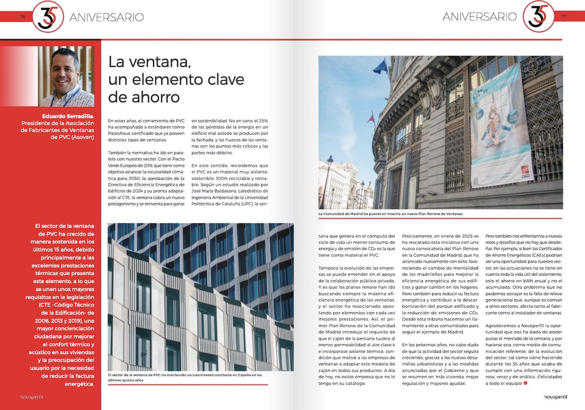 ASOVEN PVC (@asoven_pvc) on Twitter photo Nuestro presidente, Eduardo Serradilla, analiza la evolución del sector y sus retos para el futuro en esta Tribuna en <a href="/novoperfil/">Valdinei Rodrigues</a> @Interempresas. interempresas.net/FlipBooks/NP/3… Nuestro presidente, Eduardo Serradilla, analiza la evolución del sector y sus retos para el futuro en esta Tribuna en <a href="/novoperfil/">Valdinei Rodrigues</a> @Interempresas. interempresas.net/FlipBooks/NP/3…