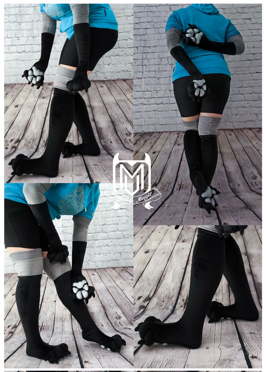 🔥 Fox Paw Stockings &amp; Gloves Set! Step into purrfection with this realistic, soft, and stretchy paw set. Perfect for cosplay, furries, and fantasy lovers!

#FurryFashion #FurryPaws #FantasyPaws #FoxPaws #UnstableMagic