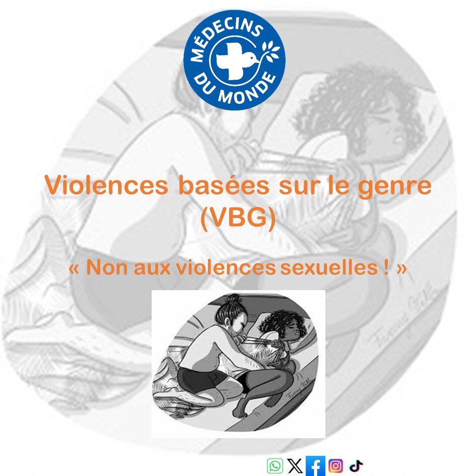 MBilenge's tweet photo. #Programme_DSSR. 

La violence sexuelle est un crime. Aucun acte sexuel n'est acceptable sans consentement. Respectons le corps et les choix des autres. 
#RespectDuConsentement #StopViolenceSexuelle 

@MdM_France 
@MondeRdc 
@MinSanteDRC https://t.co/NVVVGfcTY3