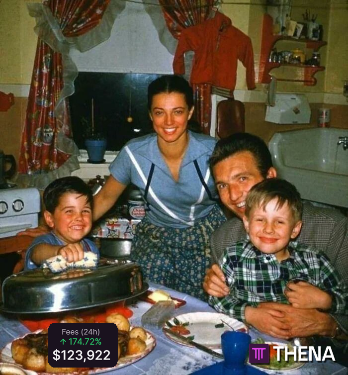 PantheonFi's tweet photo. A genuinely happy looking family, 2025. @ThenaFi_ https://t.co/y5JAvefyJx