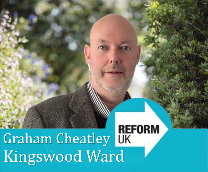 ReformCorbyEN's tweet photo. 🚨 Graham Cheatley for Kingswood Ward 🚨
With a background in the RAF, Police, &amp; Youth Support, I know the challenges we face. Born &amp; raised in Corby, I’m committed to fighting for the support we deserve. Let’s bring real change! #VoteCheatley #KingswoodWard #RealChange https://t.co/6PTHF43t45