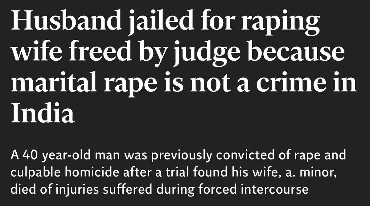 OfficialLone__'s tweet photo. We are doomed as a country.

A country, judiciary and people for which and whom cases like these are not a crime. Seriously we should rethink of calling us a developing country. https://t.co/aUC7yczrrk