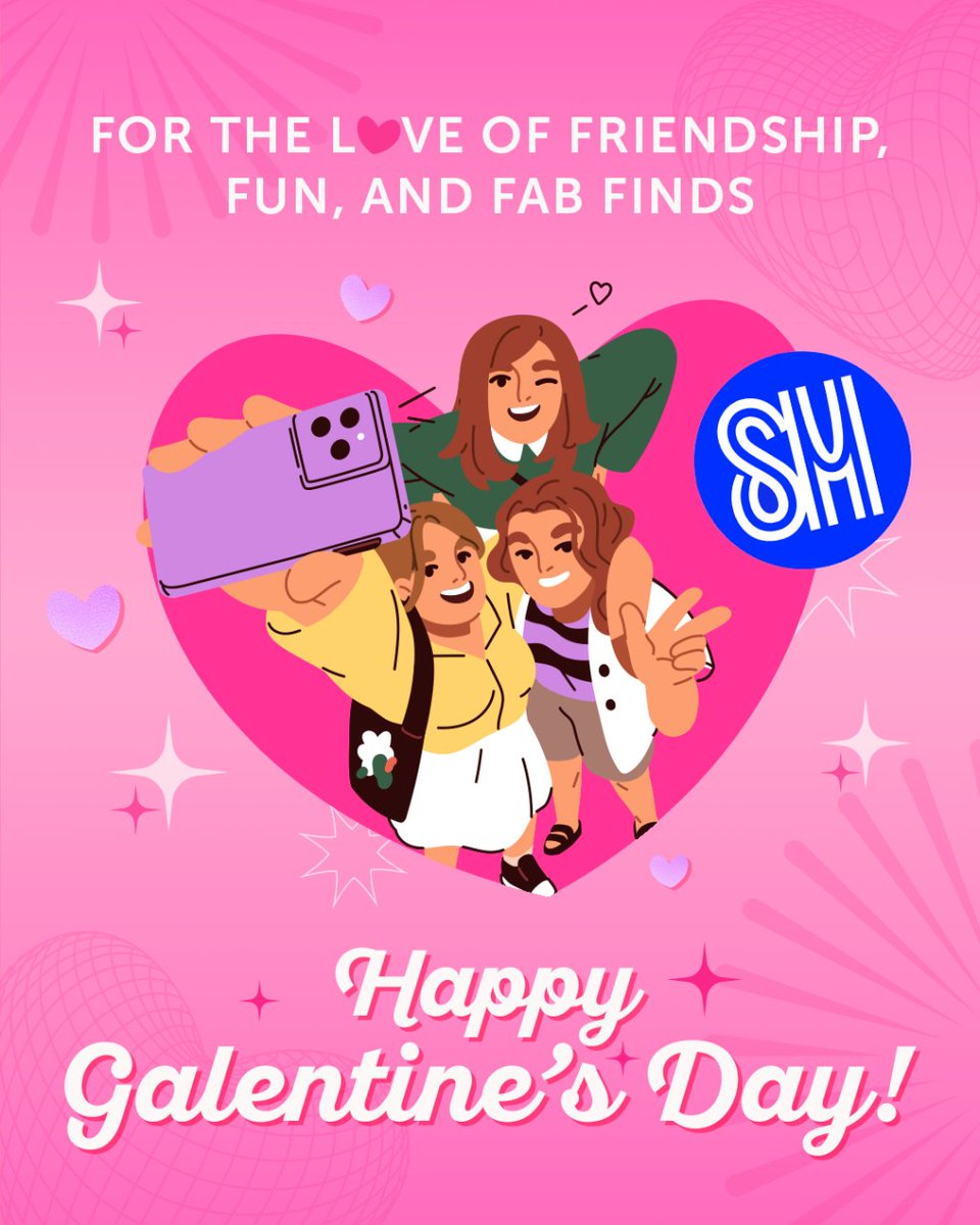SM Supermalls (@smsupermalls) on Twitter photo Grab your besties and make it a day to remember with shopping sprees, delicious treats, and endless laughter as we celebrate sisterhood at SM! 💪🌸 Tag your besties and make it a date! 👭✨
#GalentinesDayAtSM #EverythingsHereAtSM Grab your besties and make it a day to remember with shopping sprees, delicious treats, and endless laughter as we celebrate sisterhood at SM! 💪🌸 Tag your besties and make it a date! 👭✨
#GalentinesDayAtSM #EverythingsHereAtSM