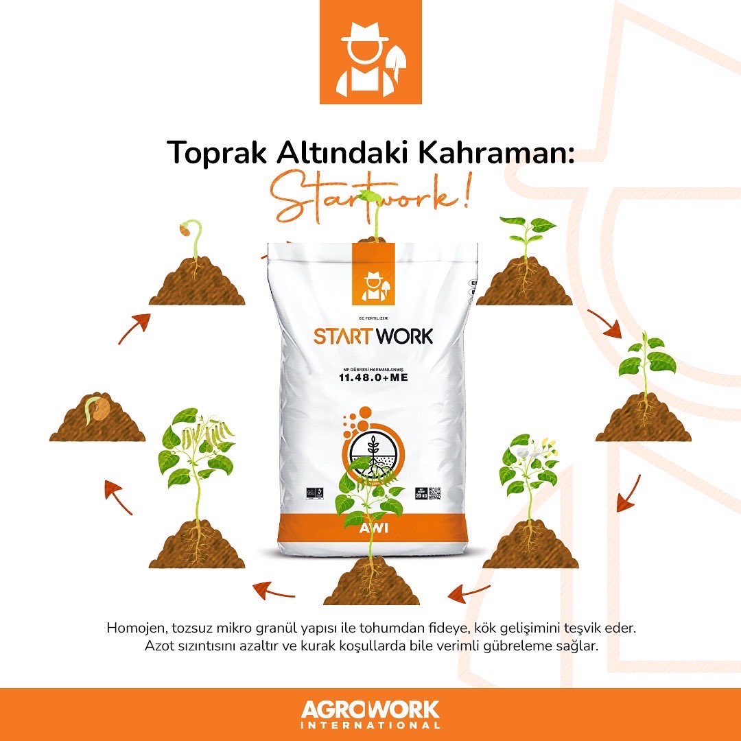 awicomtr's tweet image. Tohumdan fideye güçlü başlangıç için Startwork! 🌱

#startwork #tohum #fide