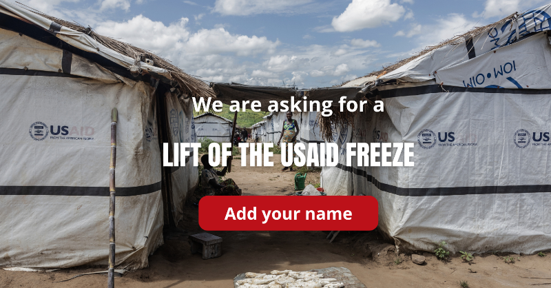 DOTW_UK's tweet photo. PETITION 🚨 We are asking for a lift to the USAID freeze, or at least, an exemption for humanitarian aid.

Many of our aid operations have been forced to shut down, leaving thousands of our patients at grave risk.

We are fighting to reverse this &amp; continue critical aid efforts.