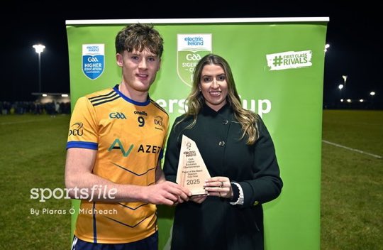 Congrats also to Ethan on his man of the match performance