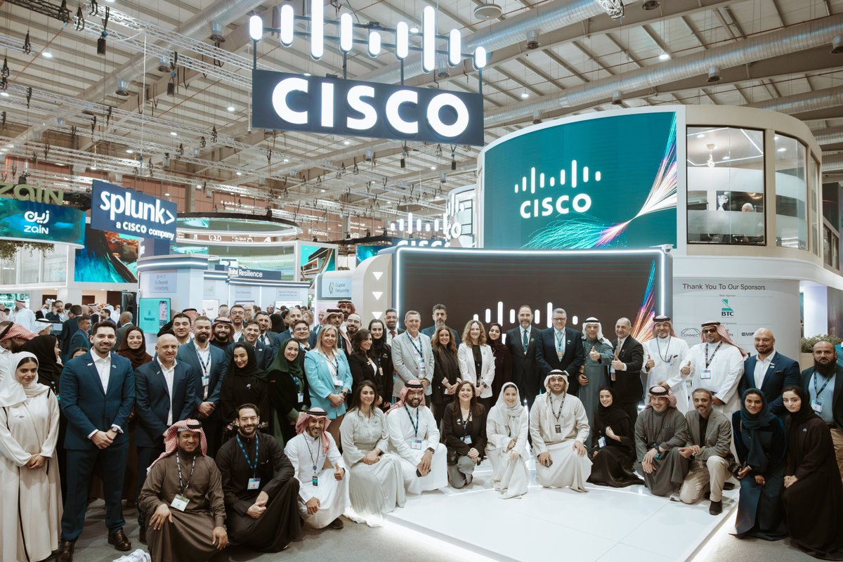 CiscoSaudia's tweet image. Thank you to all of our teams, based in Saudi Arabia and across Cisco&apos;s global network, for making our engagement at LEAP 2025 a tremendous success 👏

@LEAPandInnovate 

#CiscoSaudi #CiscoLEAP #LEAP25 #WeAreCisco