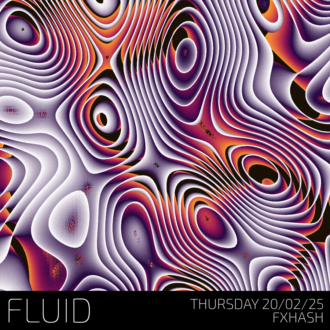 lammetje_nl's tweet photo. 🎉 Excited to announce FLUID 🔥

Thursday 20/02/25 on FxHash you can preview below ⬇️ https://t.co/PsoRTvIoxO